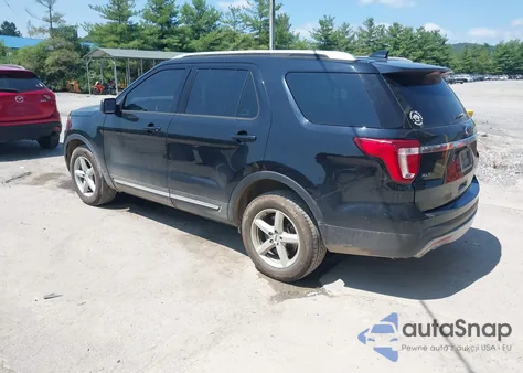 2017 Ford Explorer Xlt z USA, uszkodzony, nr VIN 1FM5K8D84HGA41843